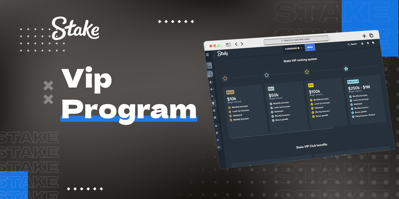 VIP programme for Stake users from Pakistan