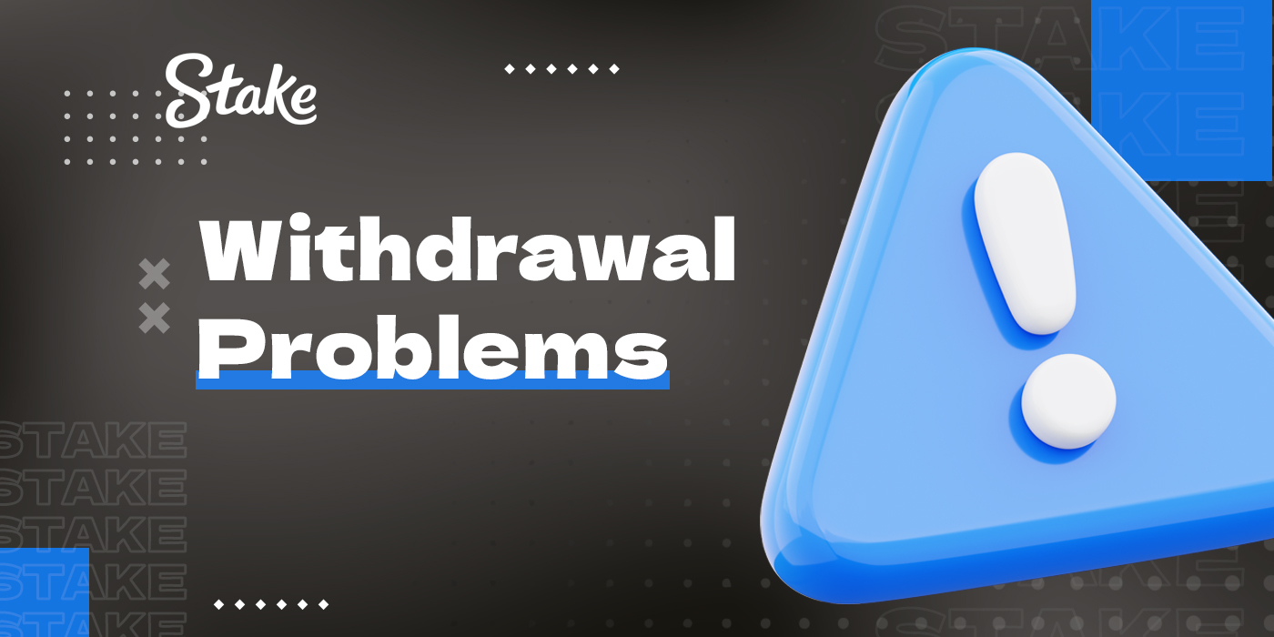Stake withdrawal problems and their solutions